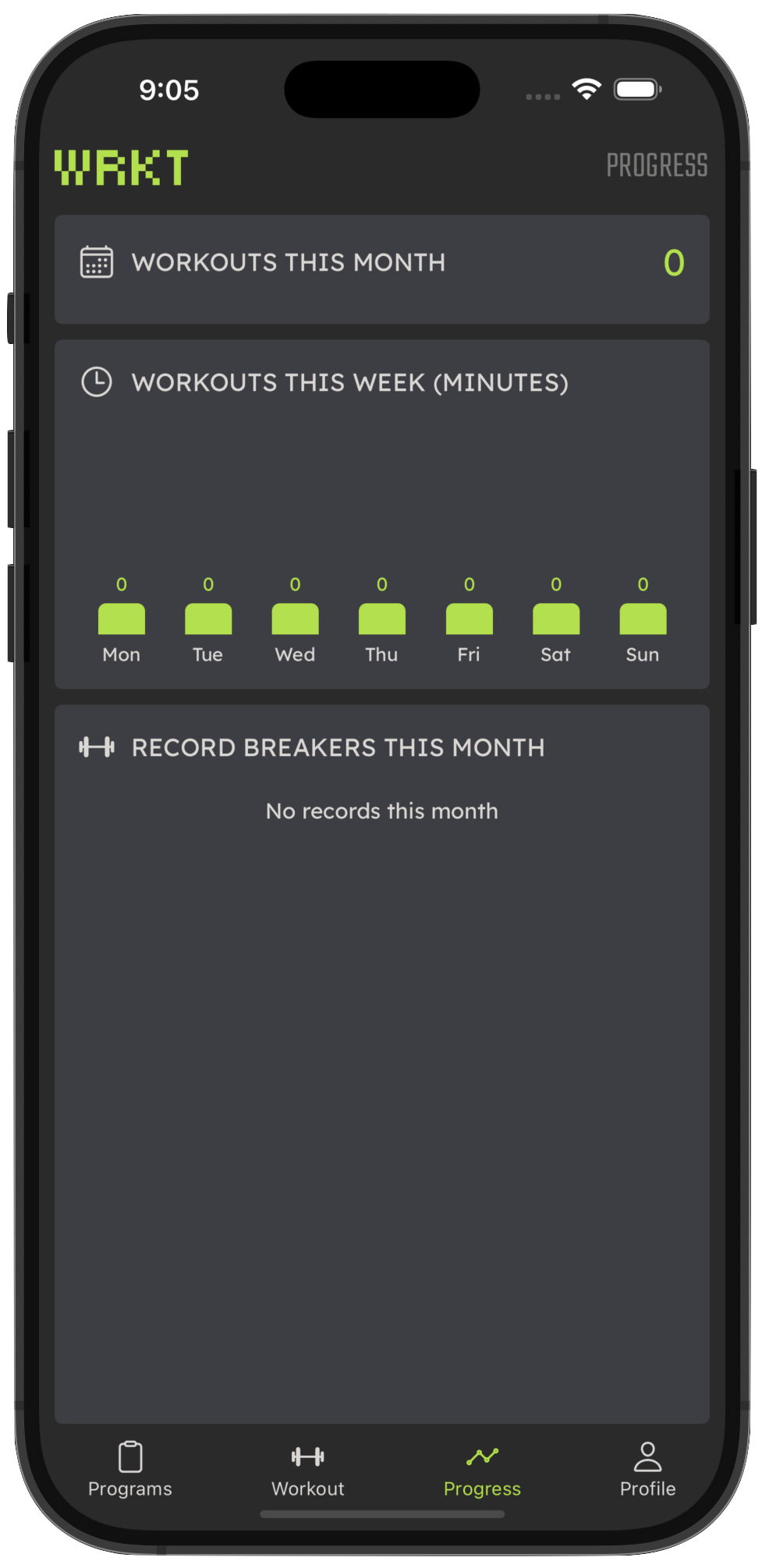 Progress Dashboard